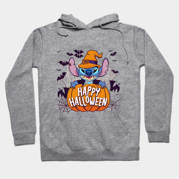 Halloween Stitch Hoodie by BukovskyART